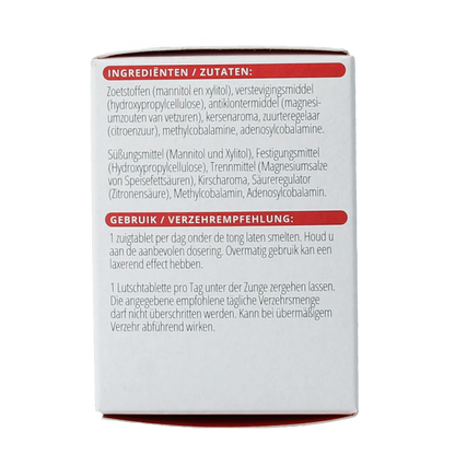Vitals Vitamine B12 2000 mcg 100.00 Zuigtabletten