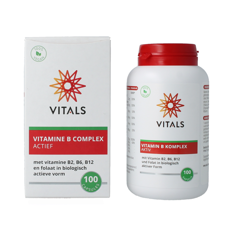 Vitals Vitamine B complex actief 100 Capsules