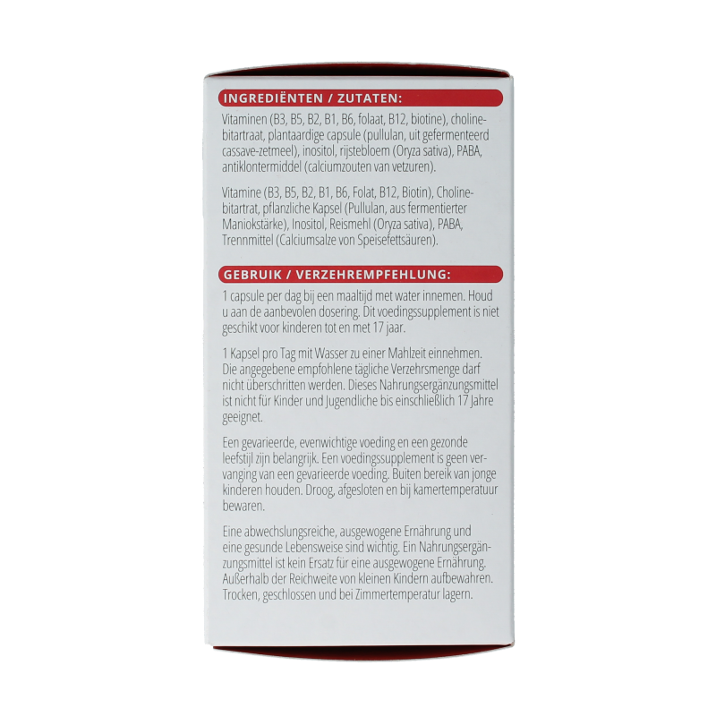Vitals Vitamine B complex actief 100 Capsules