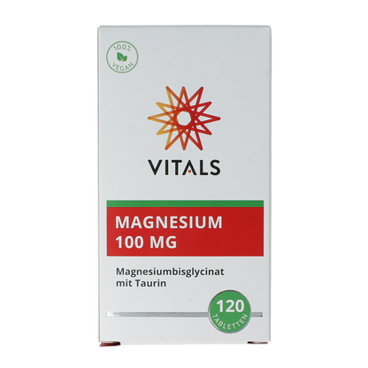 Vitals Magnesiumbisglycinaat 100 mg 120.00 Tabletten