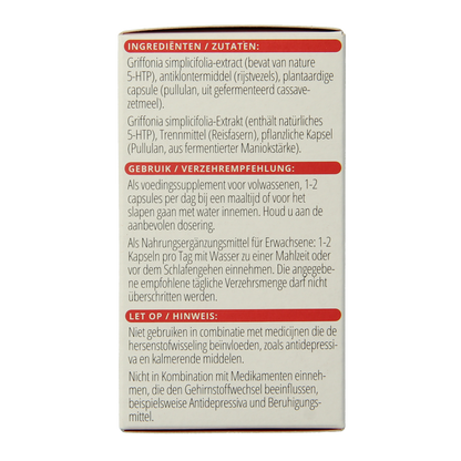 Vitals 5-HTP 100mg 60 Vegetarische capsules