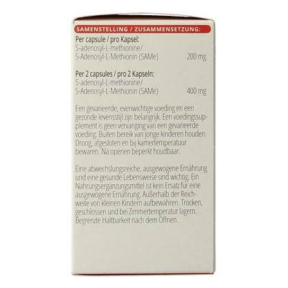 Vitals SAMe 200mg 60 Vegetarische capsules