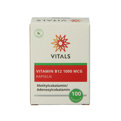 Vitals Vitamine B12 1000 mcg 100 Capsules