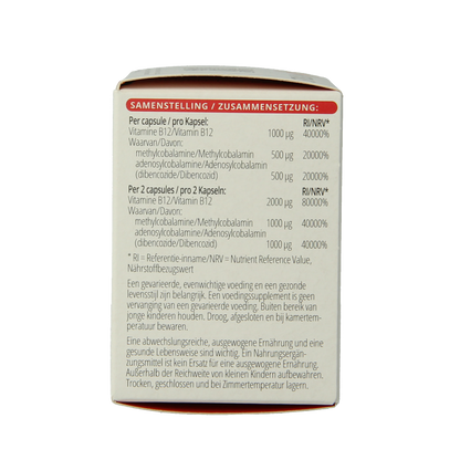 Vitals Vitamine B12 1000 mcg 100 Capsules