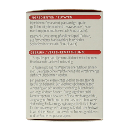 Vitals Pycnogenol 60.00 Capsules