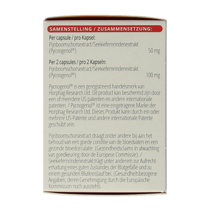Vitals Pycnogenol 60.00 Capsules