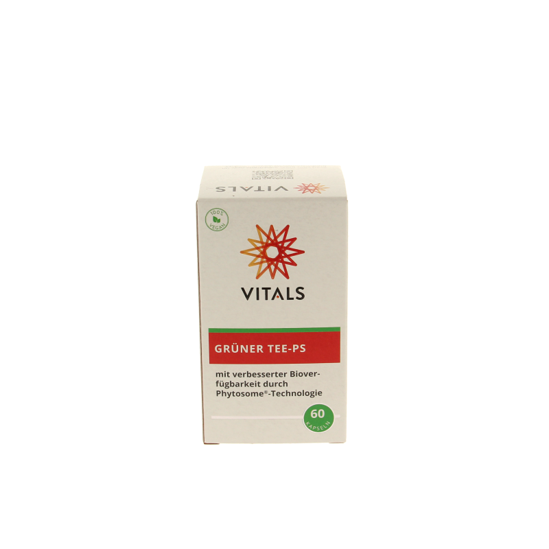 Vitals Groene thee-PS 60 Capsules
