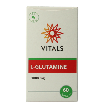 Vitals L-Glutamine 1000mg 60 Capsules