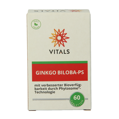 Vitals Ginkgo biloba PS 480 mg 60 Tabletten