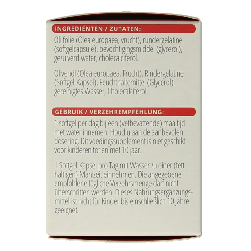 Vitals Vitamine D3 1000IE 100 Softgels