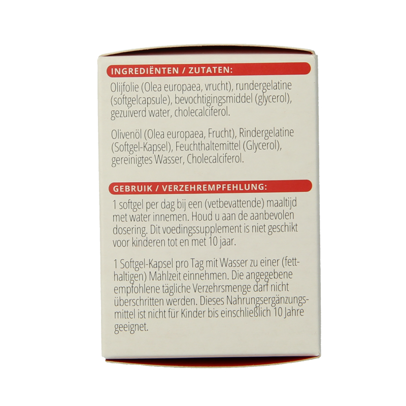 Vitals Vitamine D3 3000IE 100 Softgels