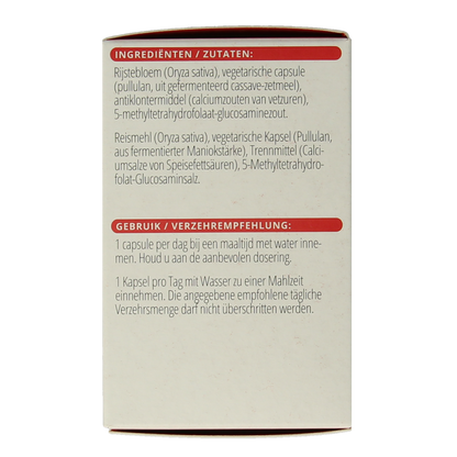 Vitals Folaat 5-MTHF 400 mcg 100.00 Capsules