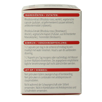 Vitals Rhodiola LF 60 Capsules