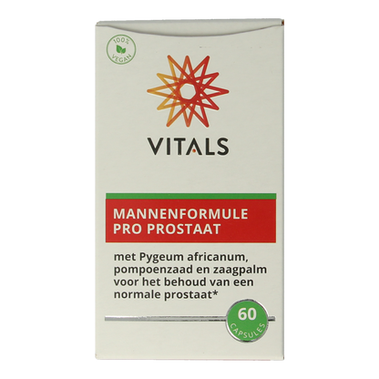 Vitals Mannenformule pro prostaat 60.00 Capsules