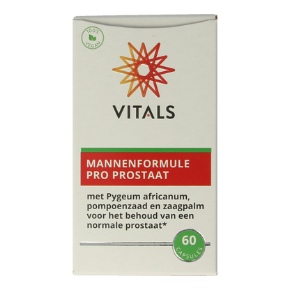 Vitals Mannenformule pro prostaat 60 Capsules