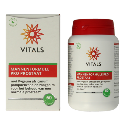 Vitals Mannenformule pro prostaat 60 Capsules