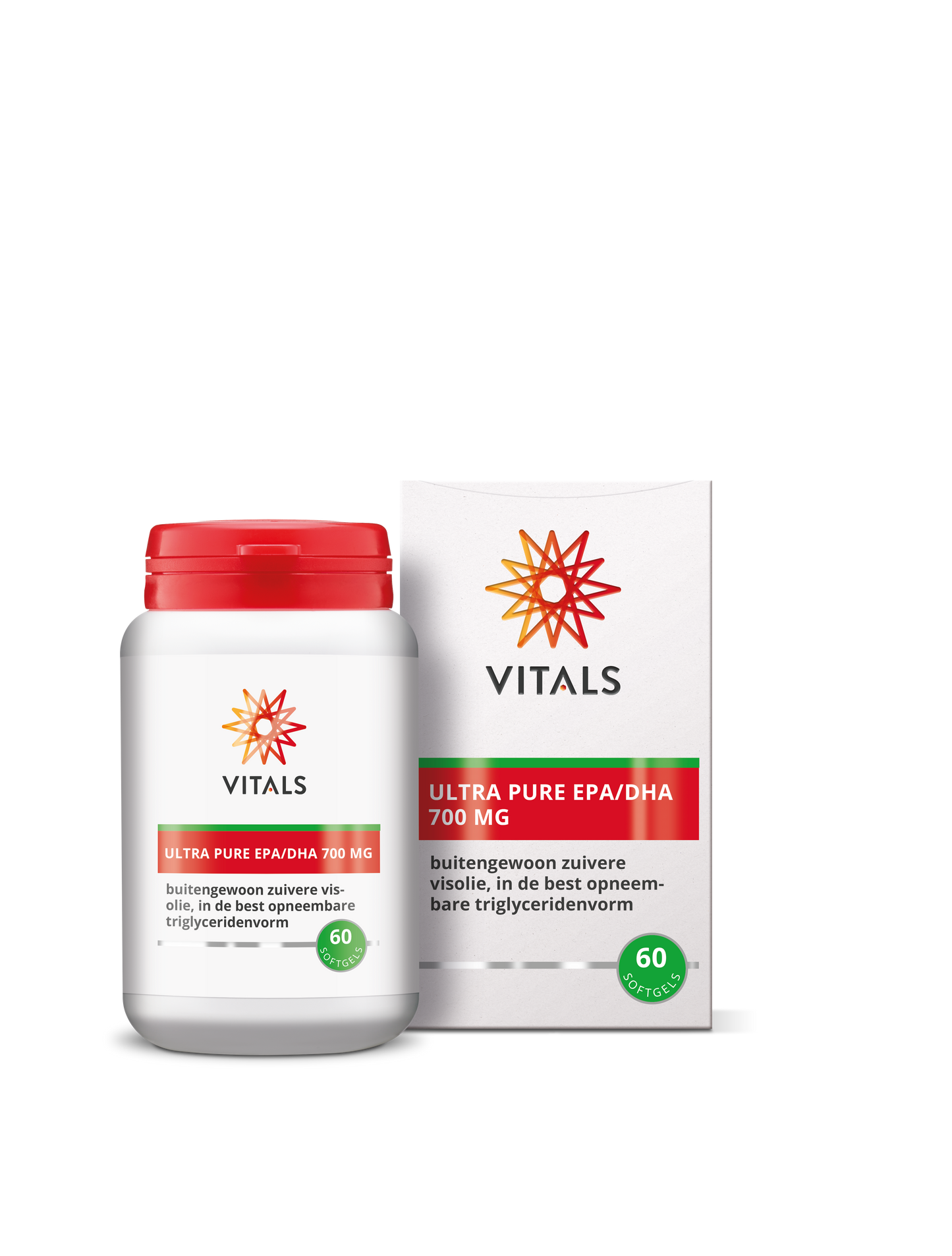 Vitals EPA/DHA Ultra pure 700mg 60 Softgels