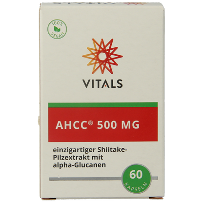 Vitals AHCC 500mg 60 Capsules