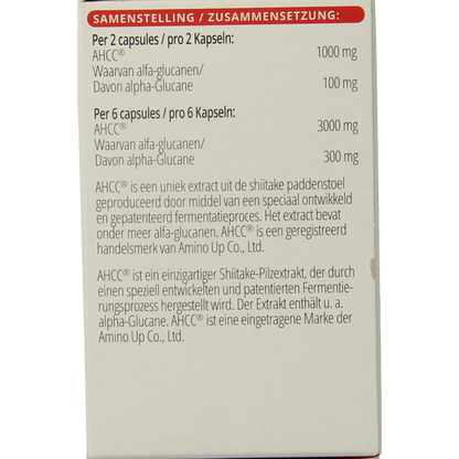 Vitals AHCC 500mg 60 Capsules