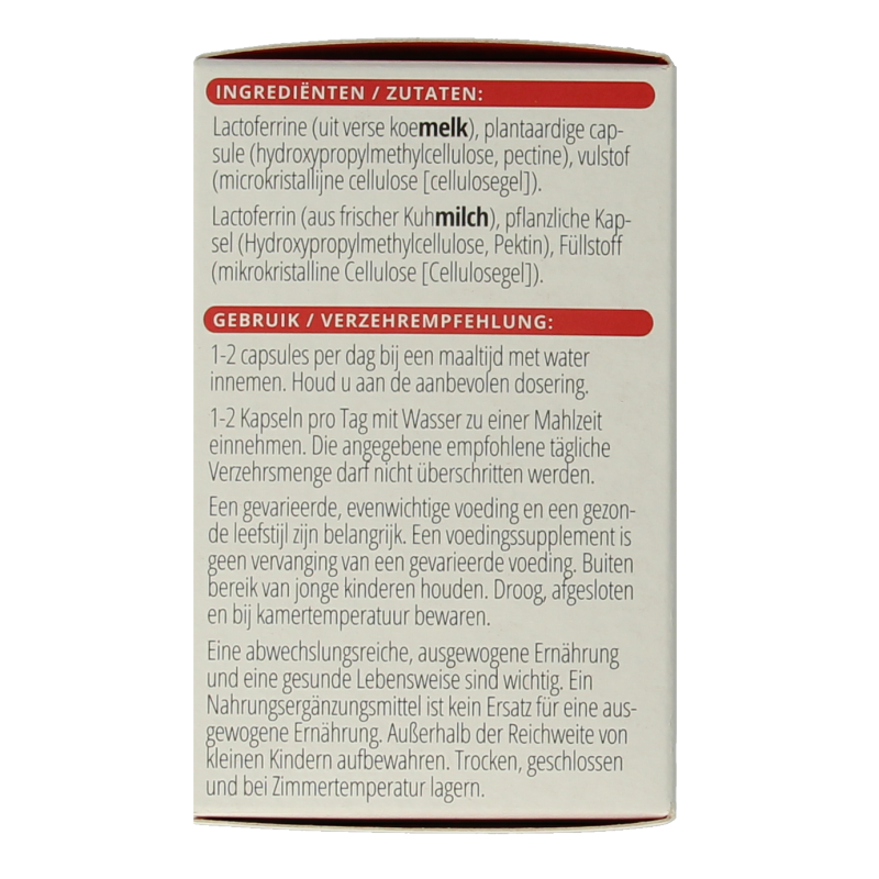 Vitals Lactoferrine-BT 60 Capsules