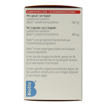 Vitals Lactoferrine-BT 60 Capsules