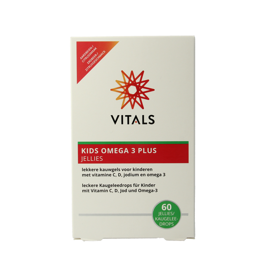 Vitals Kids omega 3 plus jellies 60.00 Stuks