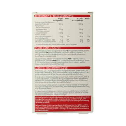 Vitals Kids omega 3 plus jellies 60.00 Stuks