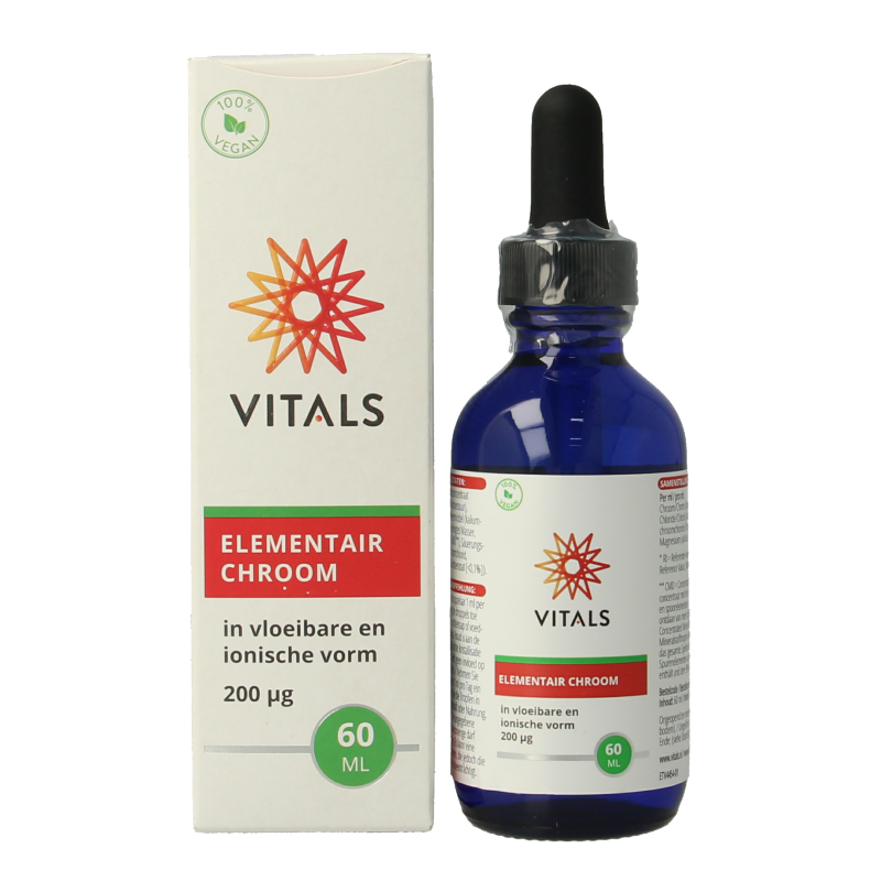 Vitals Elementair chroom 60 Milliliter