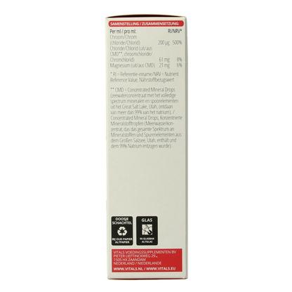 Vitals Elementair chroom 60 Milliliter