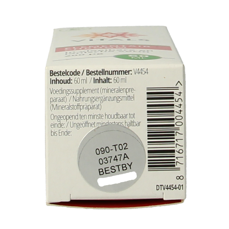 Vitals Elementair chroom 60 Milliliter