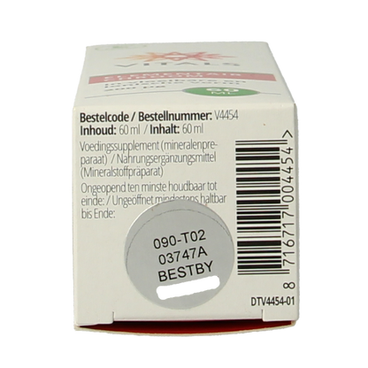 Vitals Elementair chroom 60 Milliliter