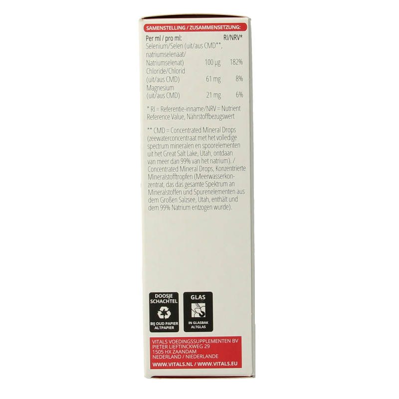 Vitals Elementair selenium 60 Milliliter
