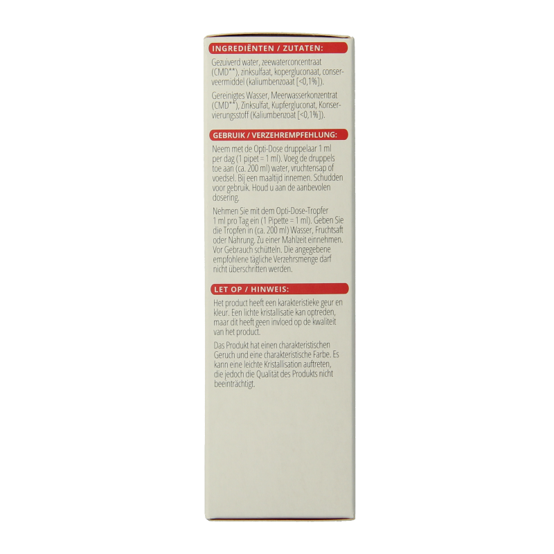 Vitals Elementair zink & koper 60 Milliliter