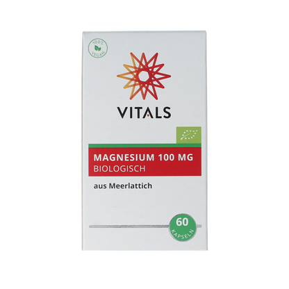 Vitals Magnesium 100mg bio 60.00 Capsules
