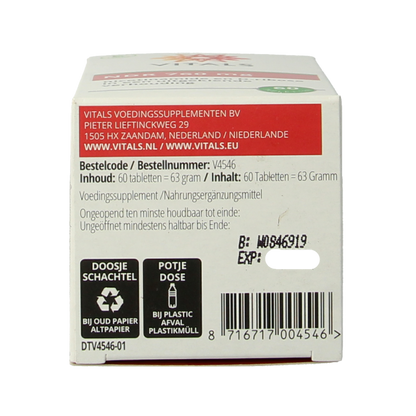 Vitals NDR 760mg 60 Tabletten