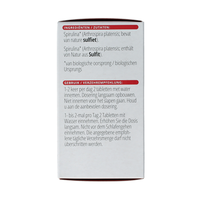 Vitals Spirulina 500mg bio 180.00 Tabletten