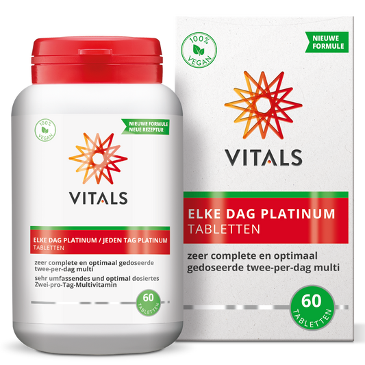 Vitals Elke dag platinum 60.00 Tabletten