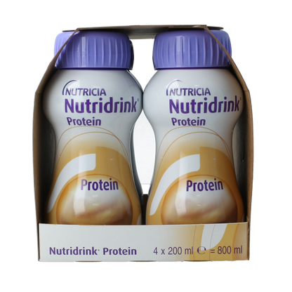 Nutridrink Protein mokka 200ml 4 Stuks