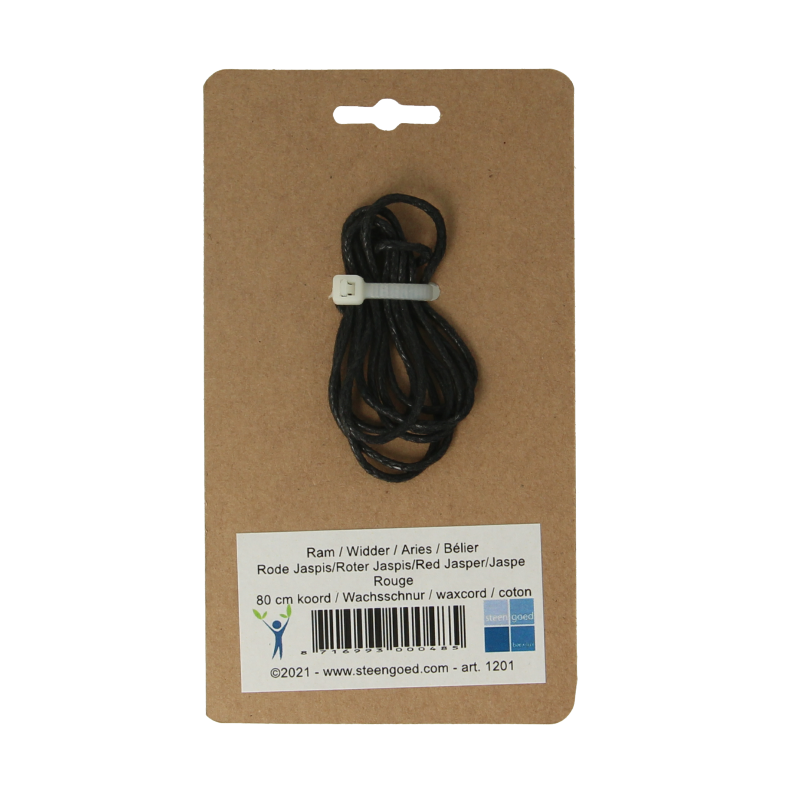 Steengoed Sterrenbeeldsteen hanger ram  1 Stuks