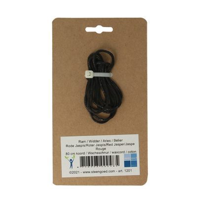 Steengoed Sterrenbeeldsteen hanger ram  1 Stuks