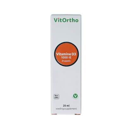 VitOrtho Vitamine D3 1000IE druppels 20 Milliliter