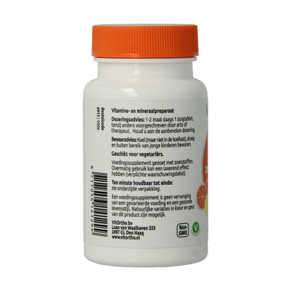VitOrtho Zink + C kind zuigtabletten 30 Zuigtabletten