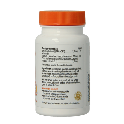 VitOrtho Zink + C kind zuigtabletten 30 Zuigtabletten