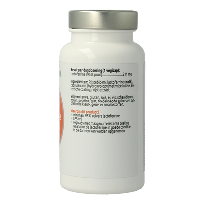 VitOrtho Lactoferrine 200 mg 60.00 Vegetarische capsules