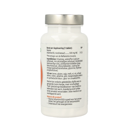 VitOrtho Niacine 500mg 100 Tabletten