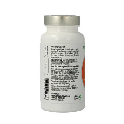 VitOrtho Saffraan relax 60 Vegetarische capsules