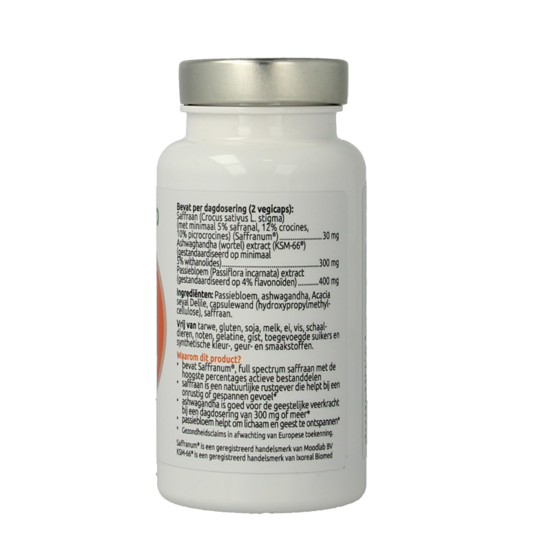 VitOrtho Saffraan relax 60 Vegetarische capsules