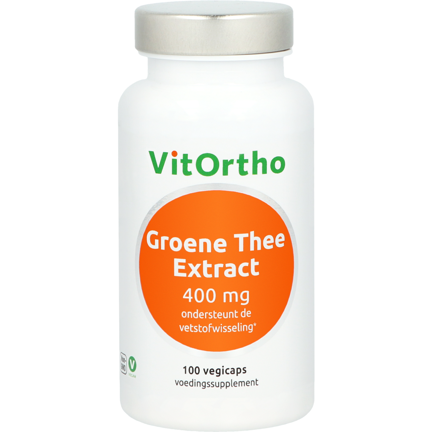 VitOrtho Groene thee extract 400 mg 100.00 Capsules