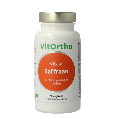 VitOrtho Saffraan vitaal 60.00 Vegetarische capsules