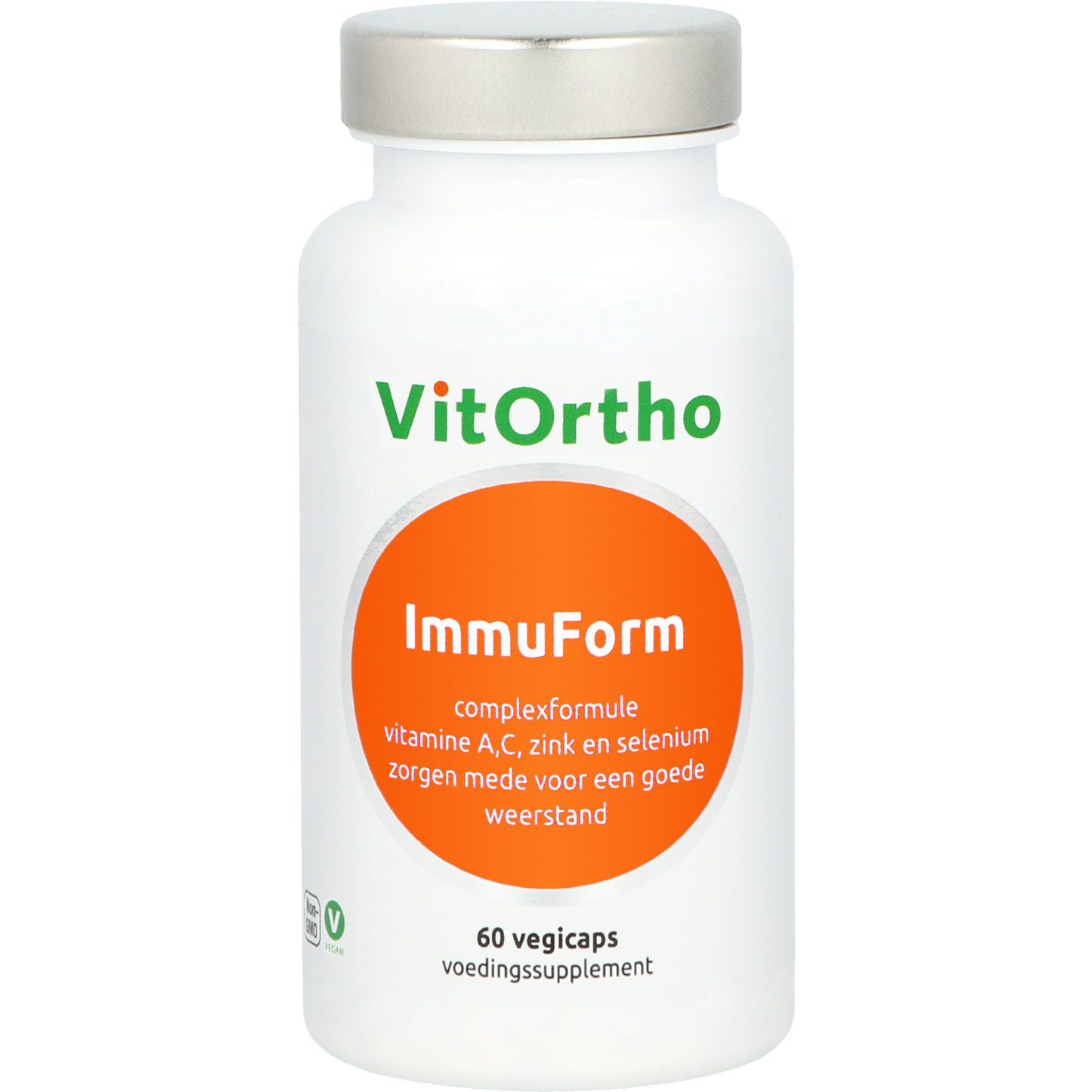 VitOrtho ImmuForm vh weerstand formule 60.00 Vegetarische capsules